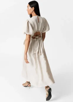 Sale & Other Stories Robe Midi à Manches Ballon