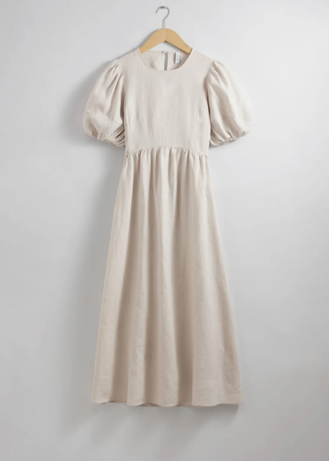 Sale & Other Stories Robe Midi à Manches Ballon