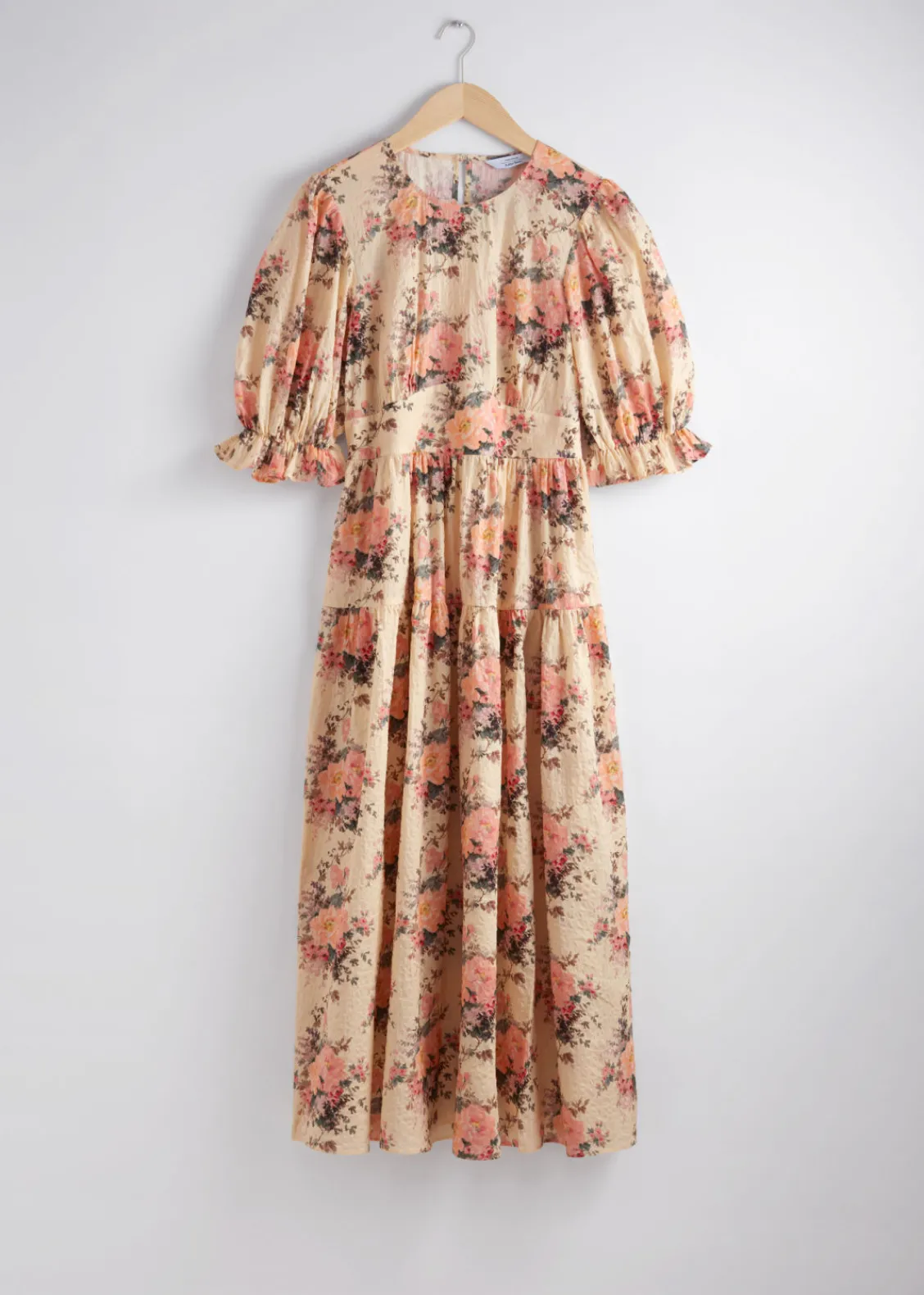 Sale & Other Stories Robe Midi à Manches Ballon