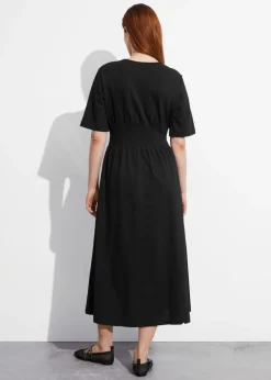 Sale & Other Stories Robe Midi à Manches Courtes