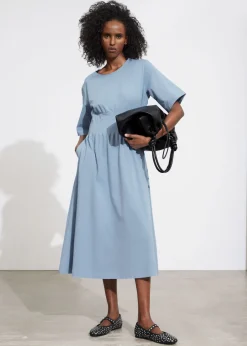 Sale & Other Stories Robe Midi à Manches Courtes