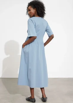 Sale & Other Stories Robe Midi à Manches Courtes