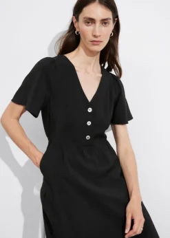 Hot & Other Stories Robe Midi à Manches Volantées