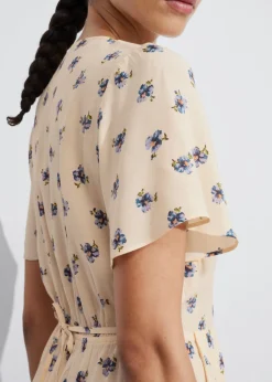 Hot & Other Stories Robe Midi à Manches Volantées