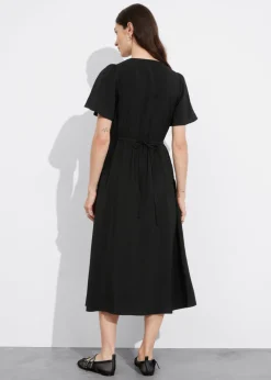 Hot & Other Stories Robe Midi à Manches Volantées