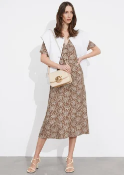Hot & Other Stories Robe Midi à Manches Volantées