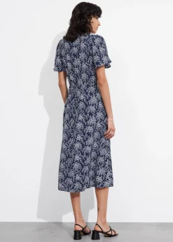 Hot & Other Stories Robe Midi à Manches Volantées
