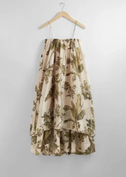 Best & Other Stories Robe Midi à Superpositions Et à Bretelles Imprimé floral