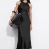 Clearance & Other Stories Robe Midi Ajustée En Satin
