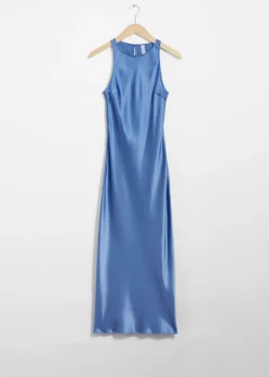 Clearance & Other Stories Robe Midi Ajustée En Satin