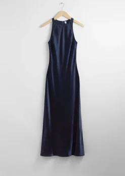Clearance & Other Stories Robe Midi Ajustée En Satin