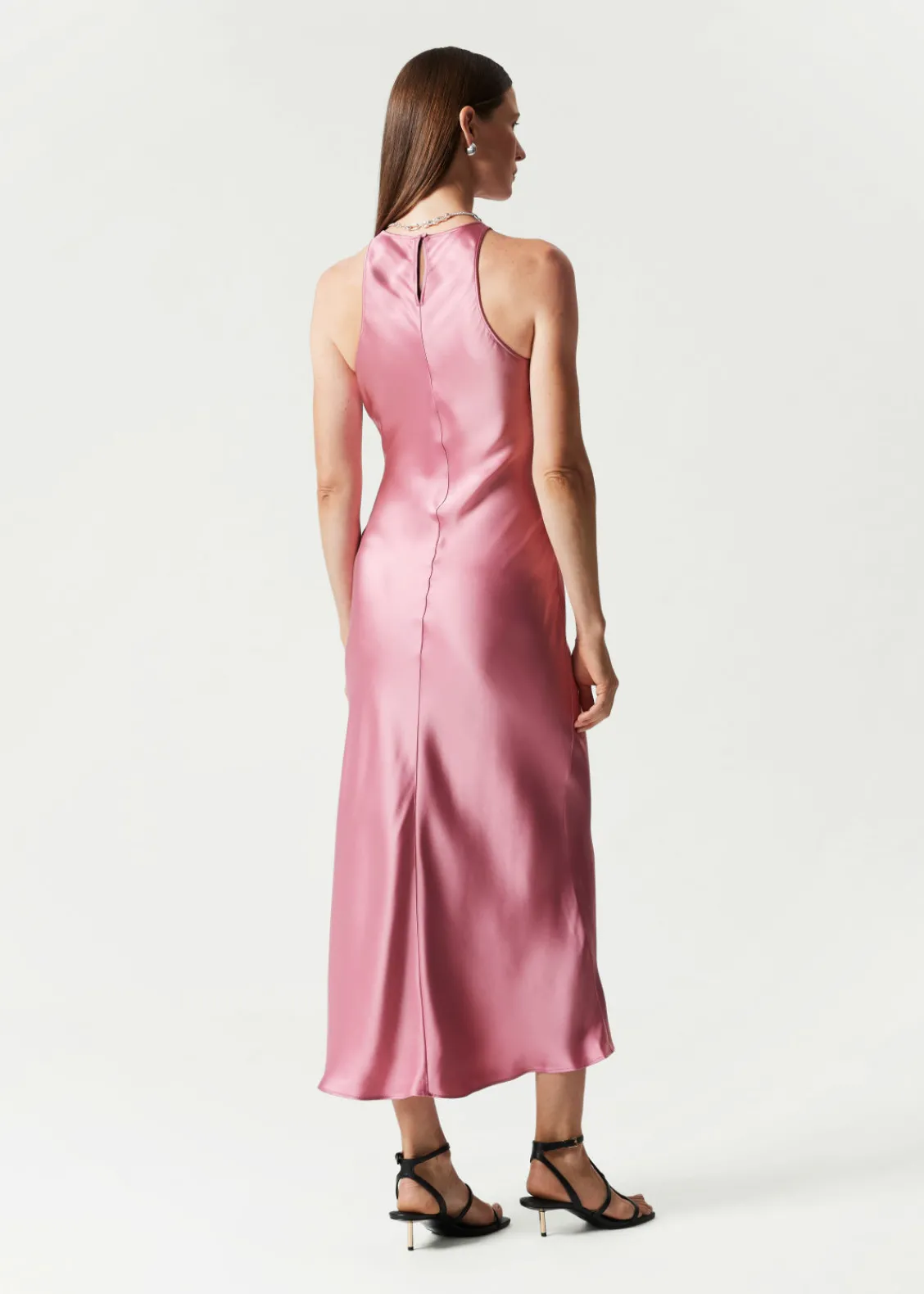 Clearance & Other Stories Robe Midi Ajustée En Satin