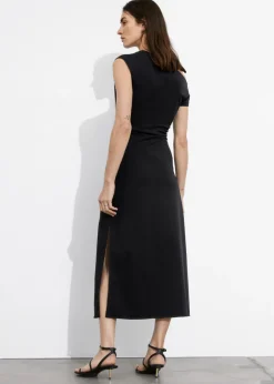 Discount & Other Stories Robe Midi Asymétrique