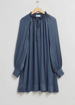 Best & Other Stories Robe Midi Avec Liens à L’encolure