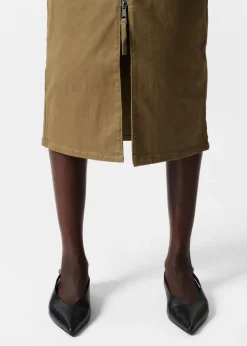Store & Other Stories Robe Midi Ceinturée De Style Utilitaire