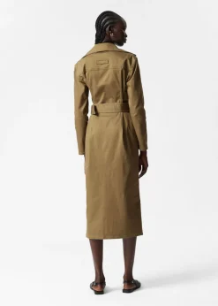 Store & Other Stories Robe Midi Ceinturée De Style Utilitaire