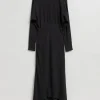 Store & Other Stories Robe Midi Coupée En Biais