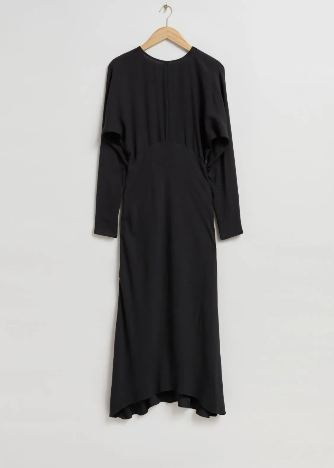 Store & Other Stories Robe Midi Coupée En Biais