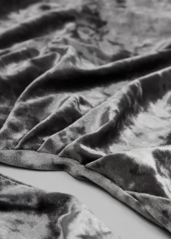 Online & Other Stories Robe Midi Drapée En Velours Gris