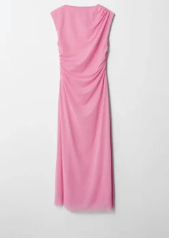 Store & Other Stories Robe Midi Drapée Sans Manches