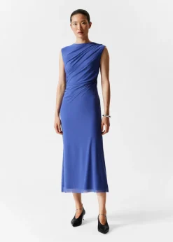 Store & Other Stories Robe Midi Drapée Sans Manches