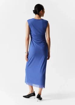 Store & Other Stories Robe Midi Drapée Sans Manches