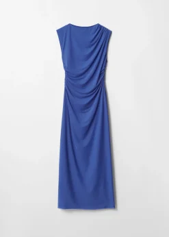 Store & Other Stories Robe Midi Drapée Sans Manches
