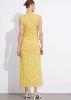 Store & Other Stories Robe Midi Drapée Sans Manches