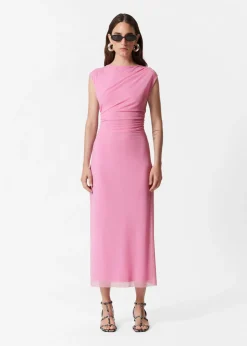Store & Other Stories Robe Midi Drapée Sans Manches