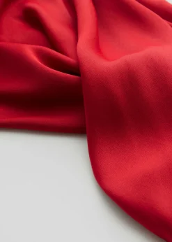 Outlet & Other Stories Robe Midi En Satin Rouge
