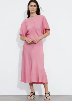 Flash Sale & Other Stories Robe Midi En Satin