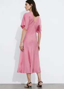 Flash Sale & Other Stories Robe Midi En Satin