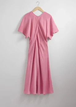 Flash Sale & Other Stories Robe Midi En Satin