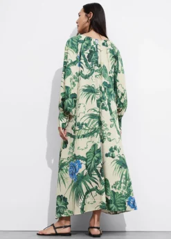 Hot & Other Stories Robe Midi En Satin à Encolure En V