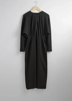 Discount & Other Stories Robe Midi Plissée