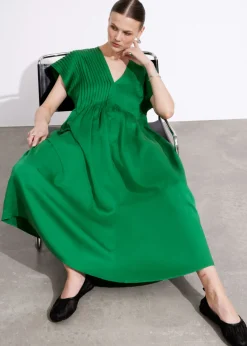 Online & Other Stories Robe Midi Plissée