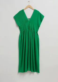 Online & Other Stories Robe Midi Plissée
