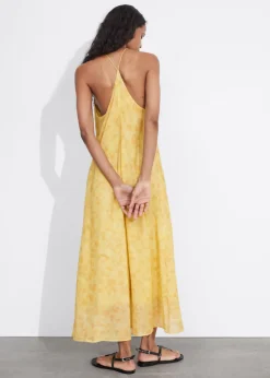 Store & Other Stories Robe Midi Sans Manches à Dos Nu