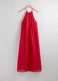 Store & Other Stories Robe Midi Sans Manches à Dos Nu