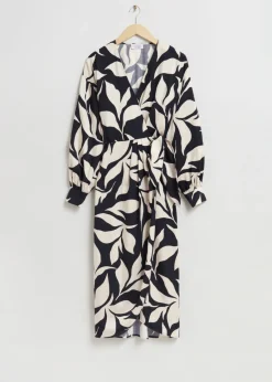 Outlet & Other Stories Robe Portefeuille à Col En V