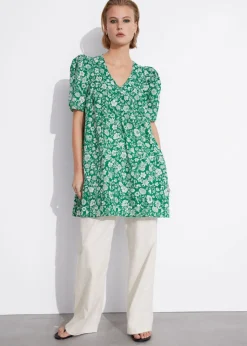Flash Sale & Other Stories Robe Trapèze à Manches Courtes