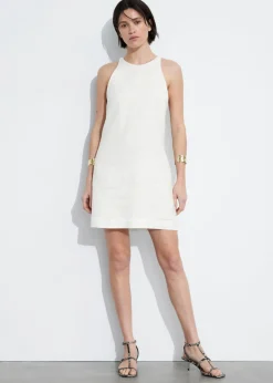 Discount & Other Stories Robe Trapèze En Lin