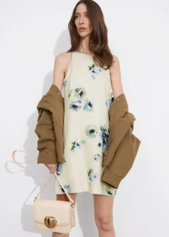 Discount & Other Stories Robe Trapèze En Lin