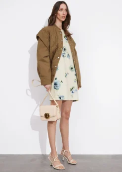 Discount & Other Stories Robe Trapèze En Lin