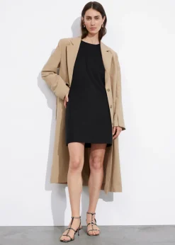 Discount & Other Stories Robe Trapèze En Lin