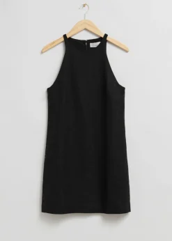 Discount & Other Stories Robe Trapèze En Lin