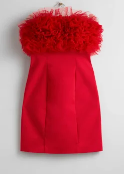 Cheap & Other Stories Robe Tube Courte à Volants
