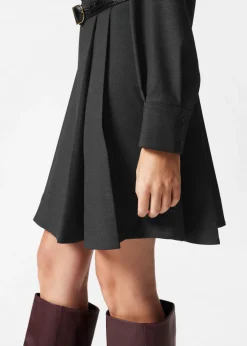 Best & Other Stories Robe-chemise Courte Habillée Gris foncé