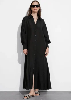 Best Sale & Other Stories Robe-chemise Longue Noir