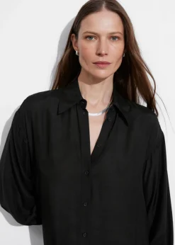 Best Sale & Other Stories Robe-chemise Longue Noir